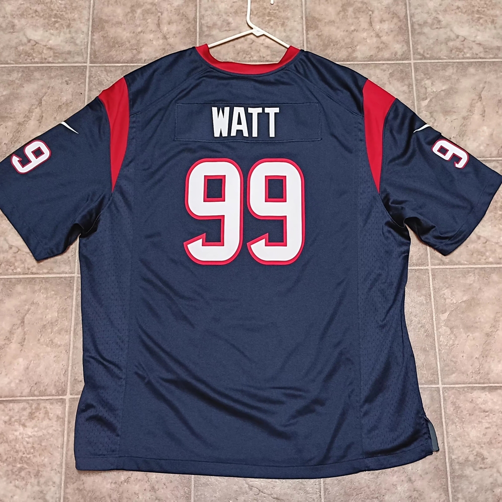 Nike Texans Jersey Watt 99 Like New - Picture 4 of 5